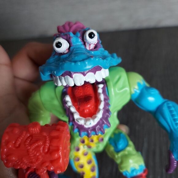 TMNT Teenage Mutant Ninja Turtles WYRM Action Figure Playmates 1991 - Picture 4 of 5